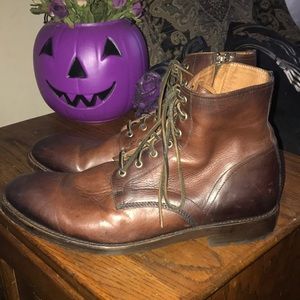 Frye Bowery side zip 13